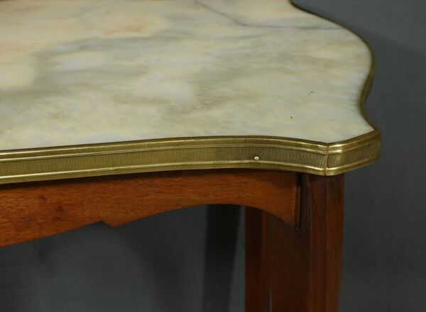 Table en acajou et marbre – 1920
