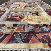 Shanghai Art Deco Silk Rug 300x200 cm
