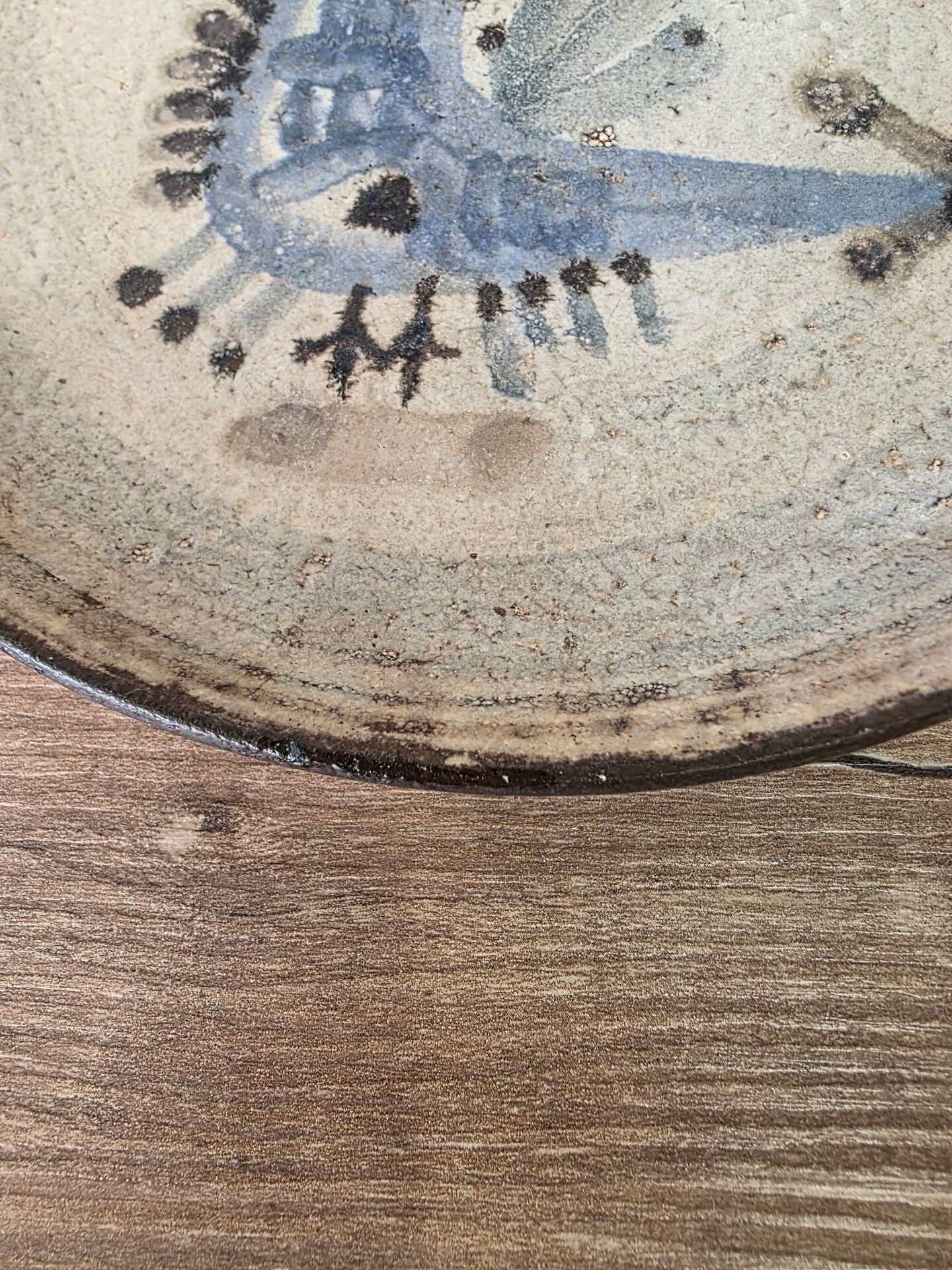 Ceramic plate Gustave Reynaud Le Mûrier Vallauris