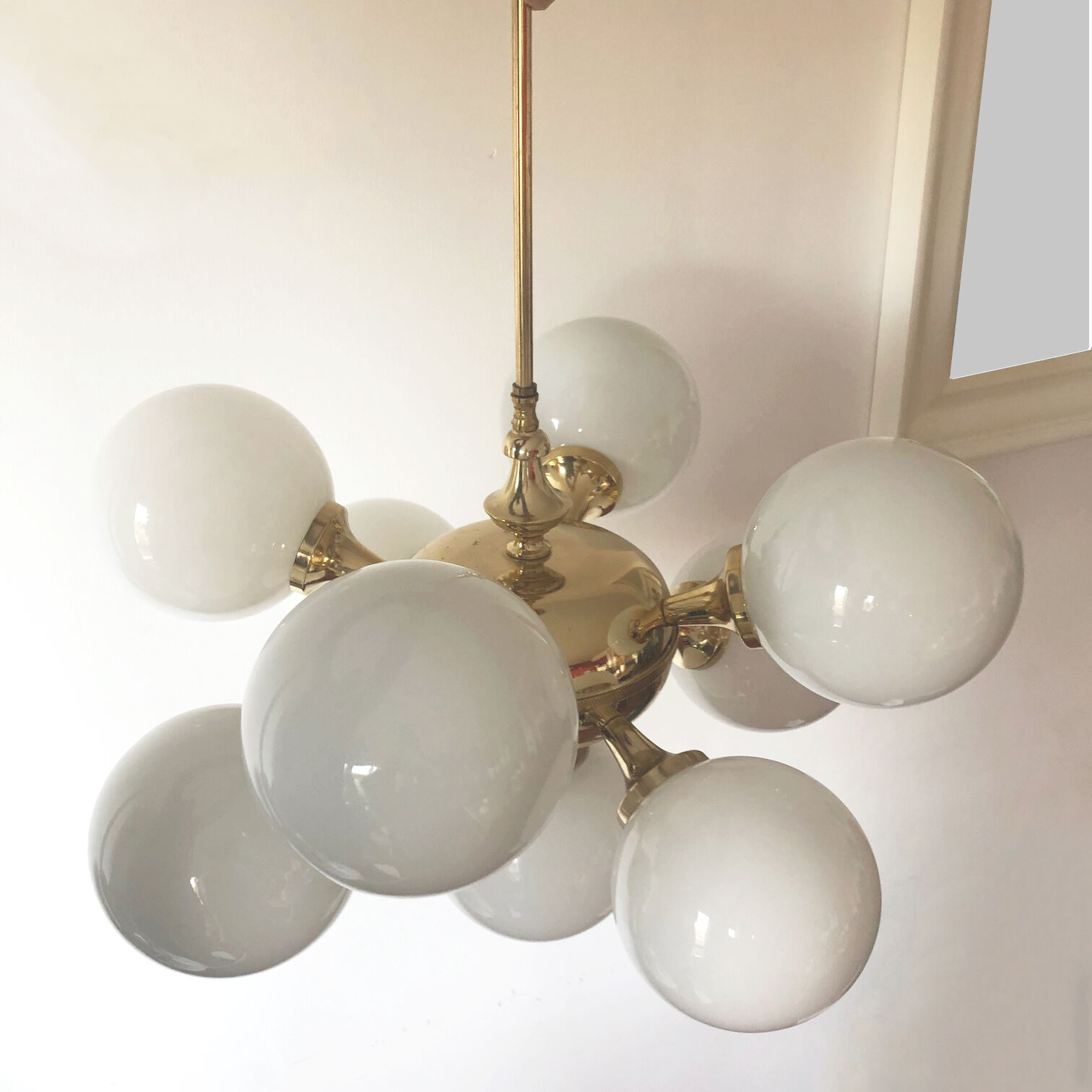 Sputnik or Sputnik chandelier from the 1960s