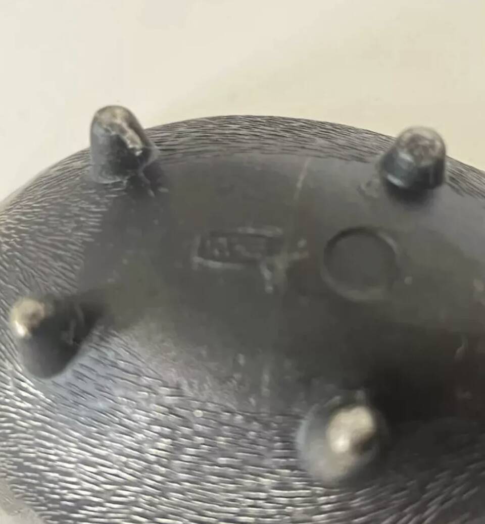 Famille de 6 Hérissons en métal par Walter Bosse, design 1950