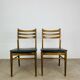 Paire de chaises scandinaves années 60
