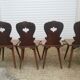 Set of 4 vintage chairs