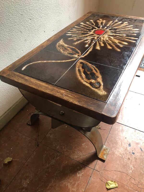 Table basse en céramique