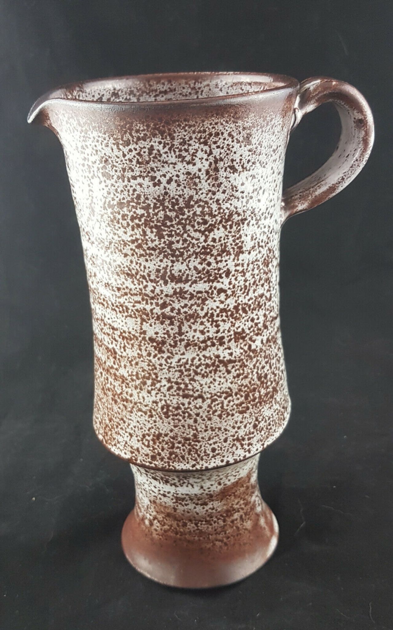 Ceramic brocc pitcher by Michel Anasse Vallauris