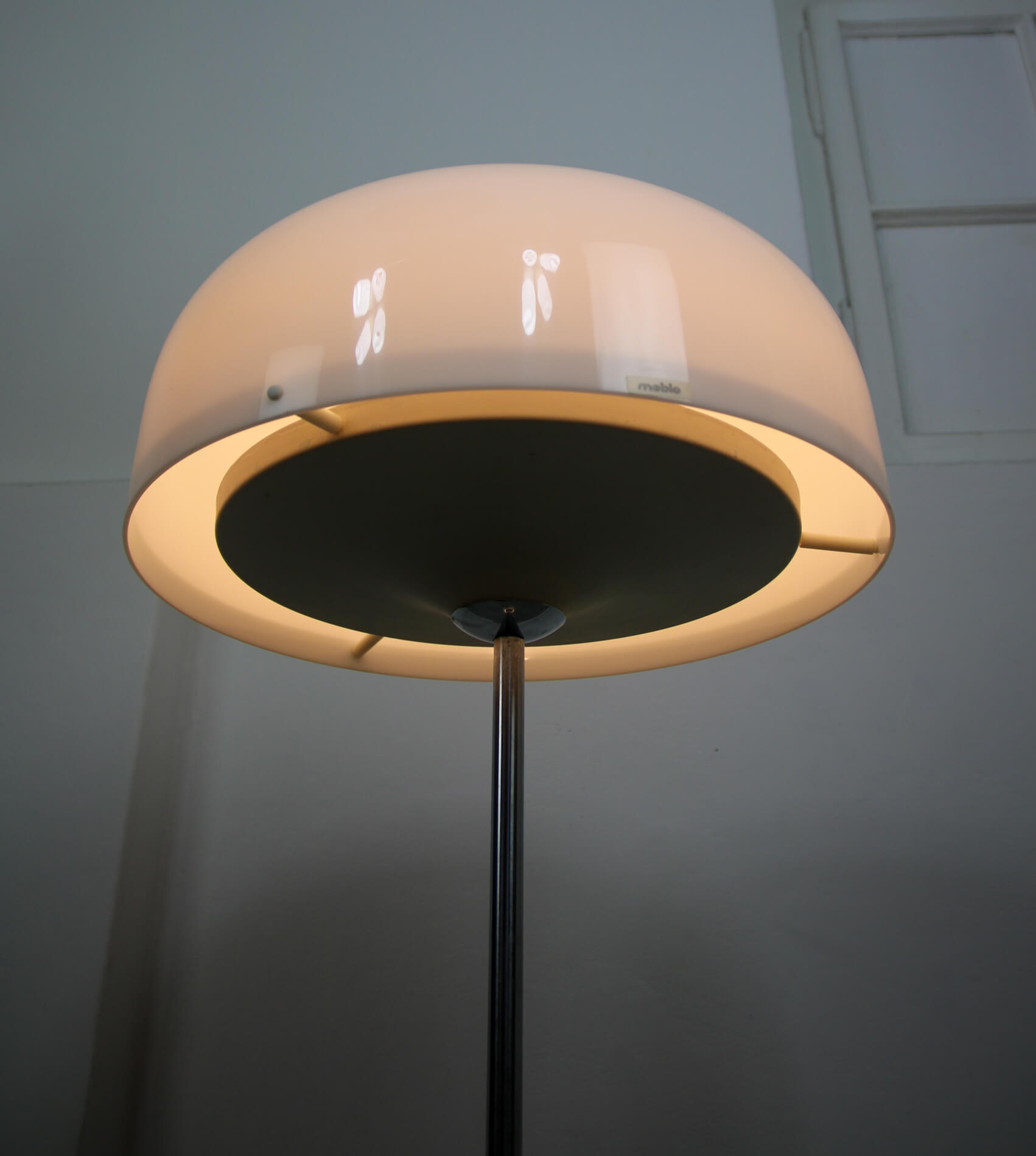 Lampadaire italien par Luigi Massoni pour Meblo