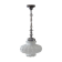 Original Vintage 1960's Lobed Glass Pendant Light