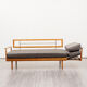 Daybed Knoll Antimott sofa, 1950s, refurbished