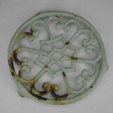 Old enameled trivet
