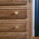 Art Deco oak chest of drawers