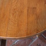 Brutalist round coffee table