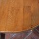 Brutalist round coffee table