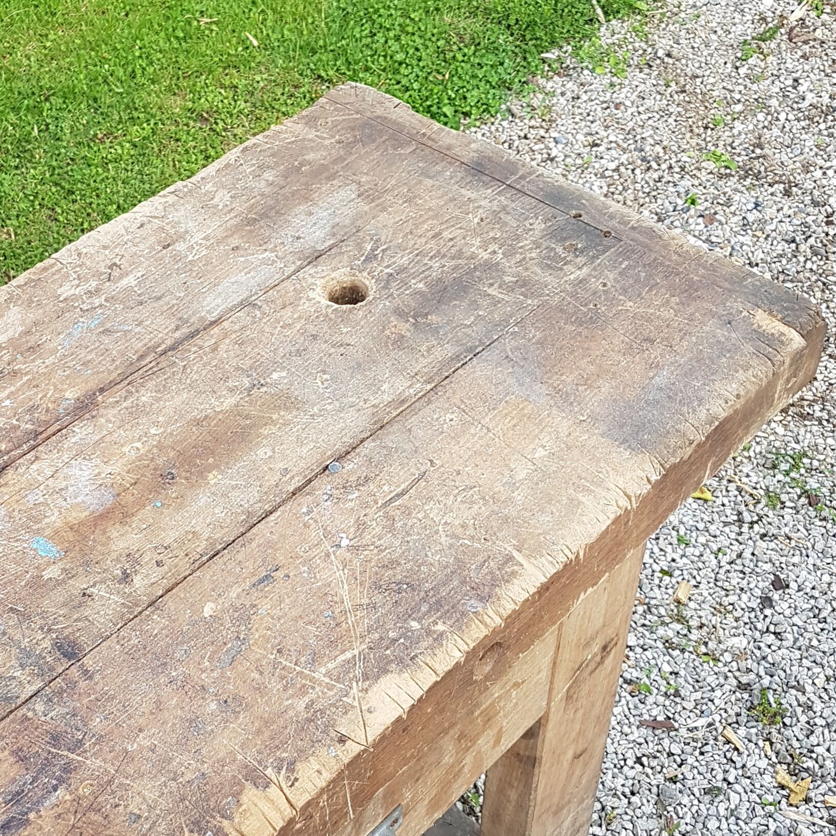 Former carpenter's workbench 2 meters