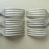 1/2 consulate - empire, tin gold & silverware cutlery set