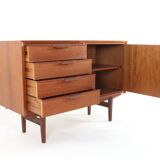Buffet, enfilade vintage en teck « Dresde »