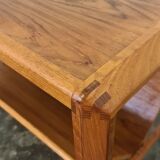 Chariot table d’appoint vintage en teck danois par Aksel Kjersgaard