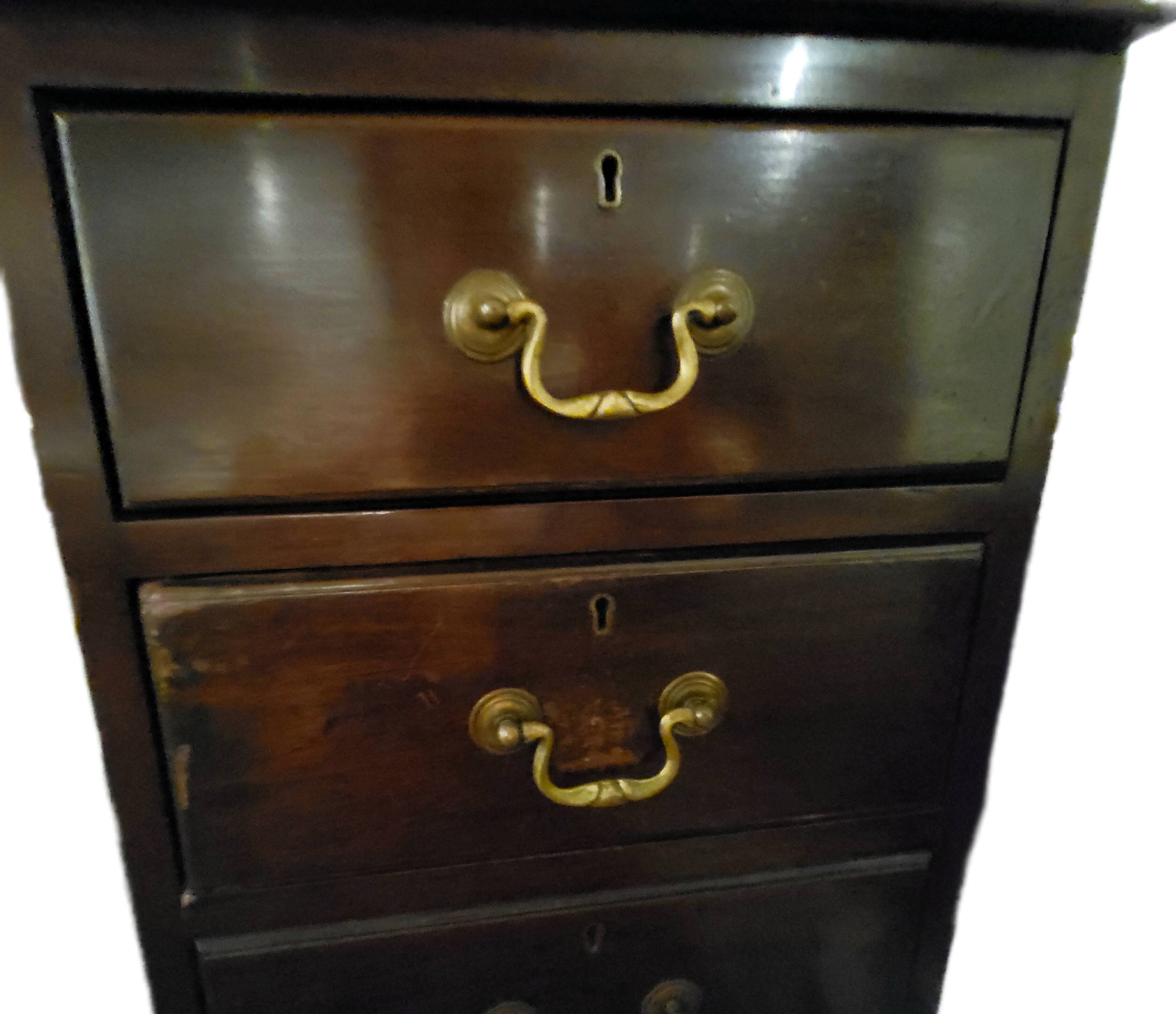 Bureau Anglais "Pedestral  Desk" Époque  Victorienne