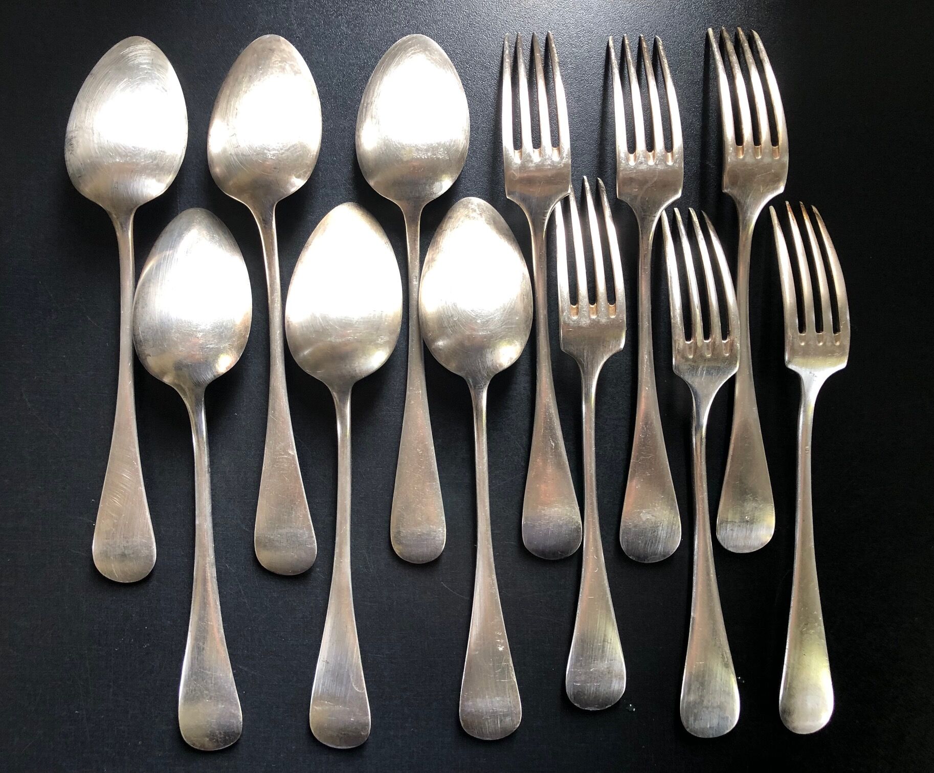 12 old cutlery model Baguette