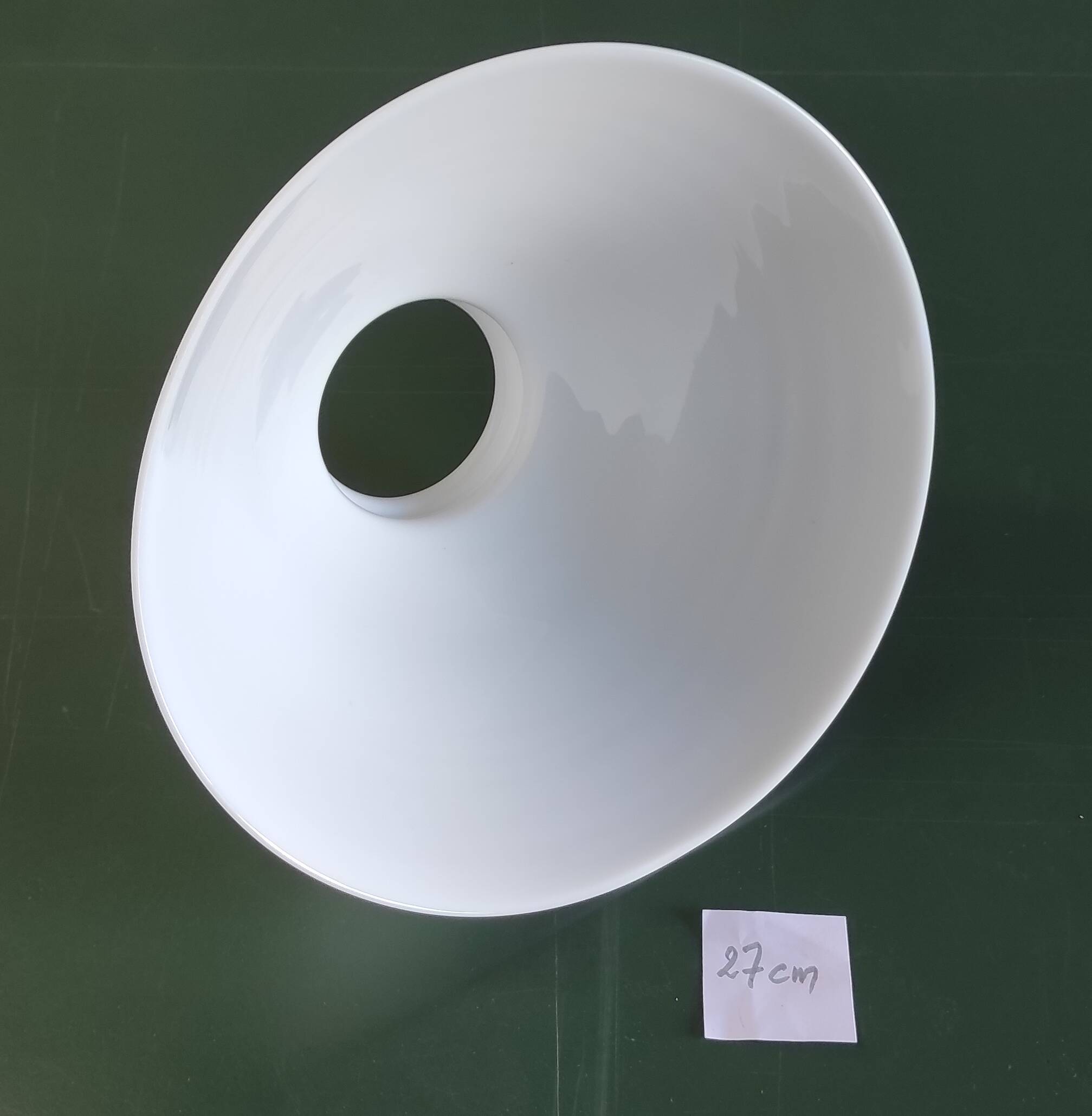 Set of 3 opaline lampshades - early 20th century