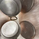 Old copper pan battery