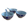 Bol  chinois avec cuillère en porcelaine