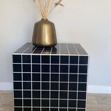 Cube tiled mosaic