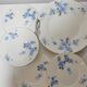 Set of 11 plates dessert and 1 dish of the pottery of onnaing
