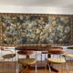 Antique wall tapestry
