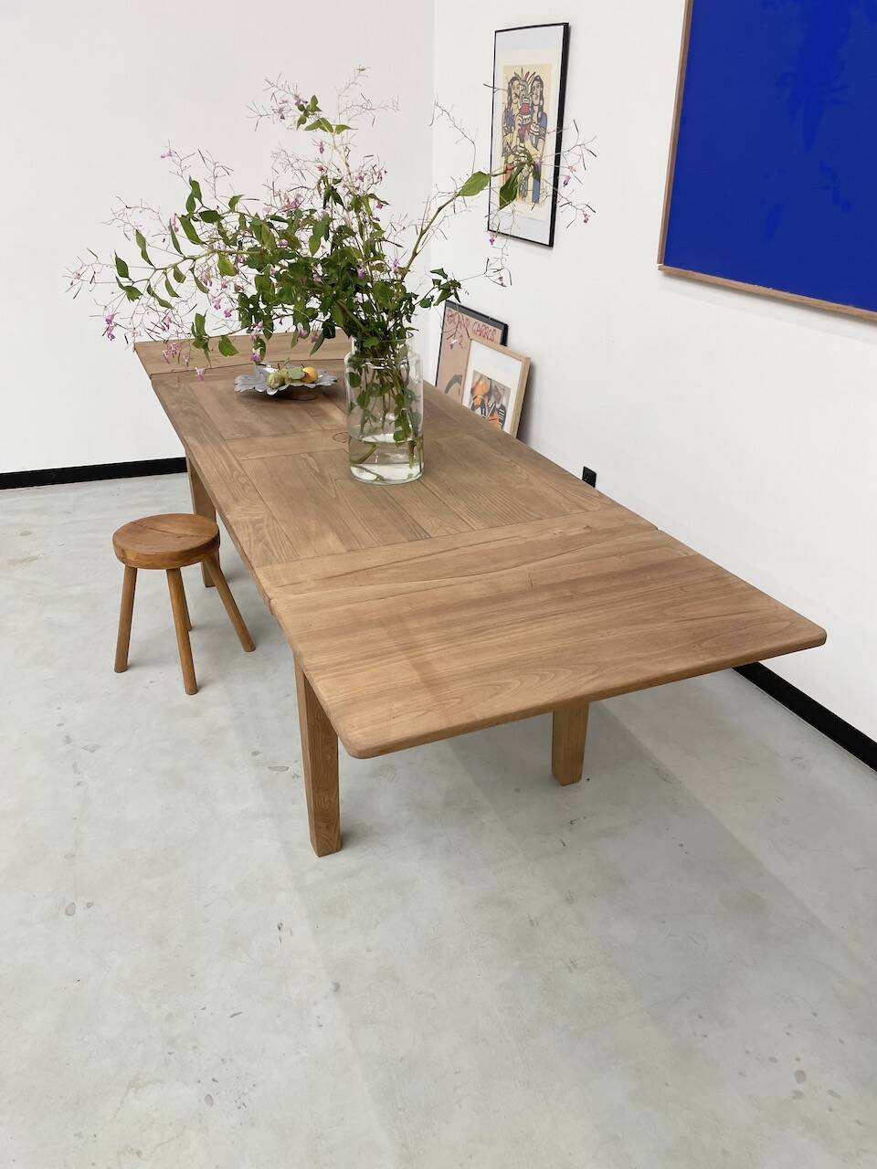 Oak farmhouse table 270 cm with extensions