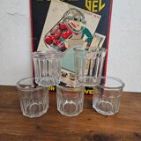 Old jam jars