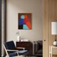 A hug original painting on stretched canvas 65x54cm