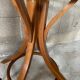Coat rack swivel parrot Baumann bistro style 1960 curved wood