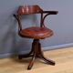 Stained Beech Office Chair  – 1930