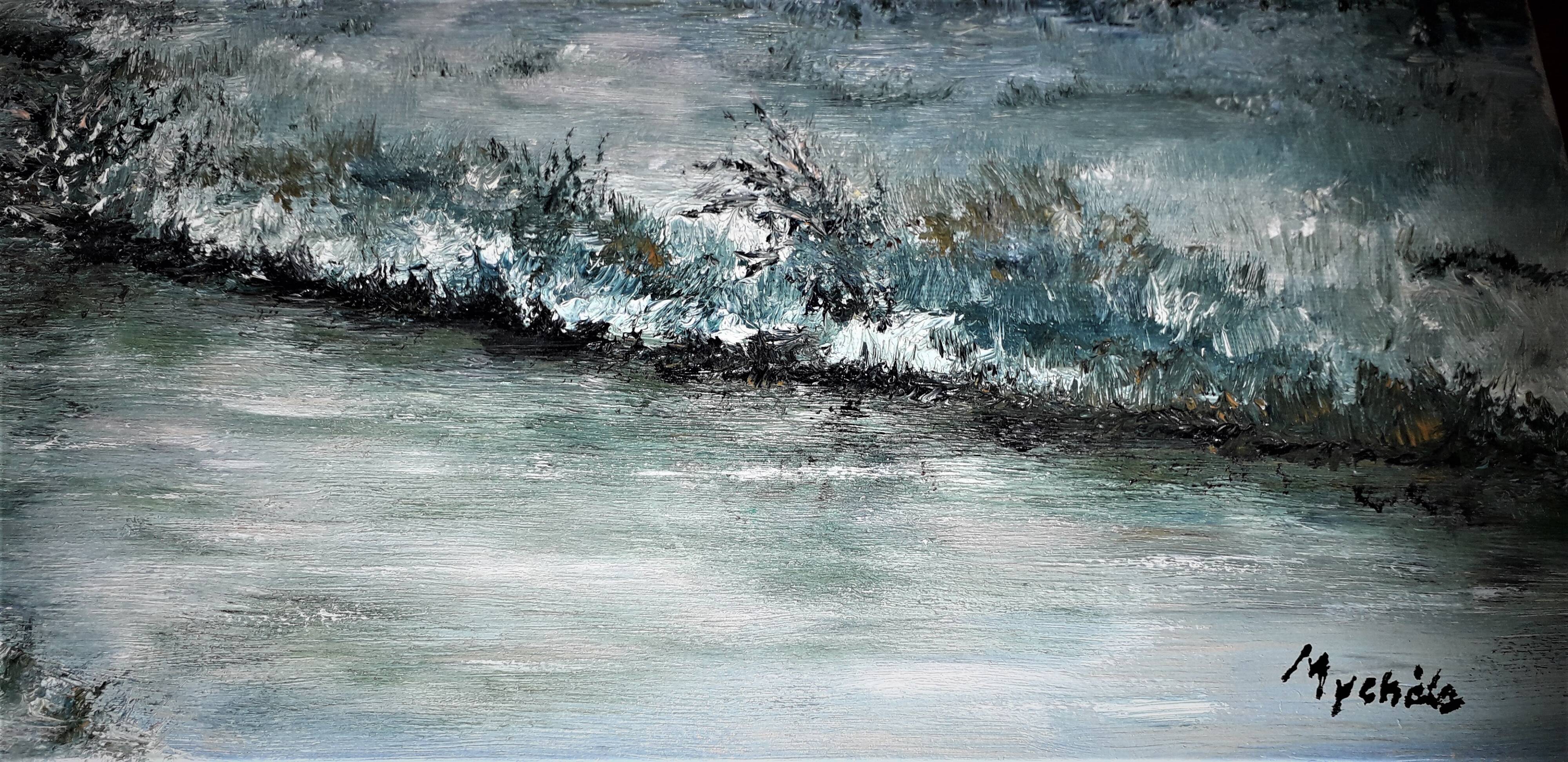 Beautiful oil painting on canvas 41 x 33 cm