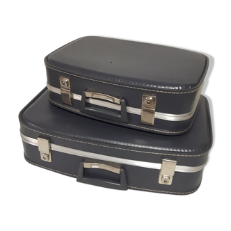 2 piece vintage air hostess set