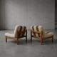 Vintage armchair pair - 1970