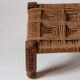 Traditional low stool - Artisanal manufacture - 2nd half of the twentieth century