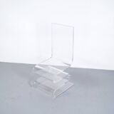 Imposing plexiglass chair from the 70's