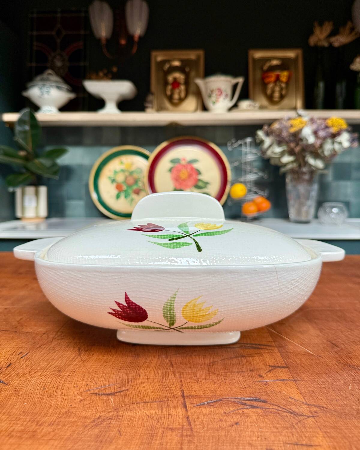 Soupière Salins Crocus