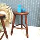 Pairs of tripod stools