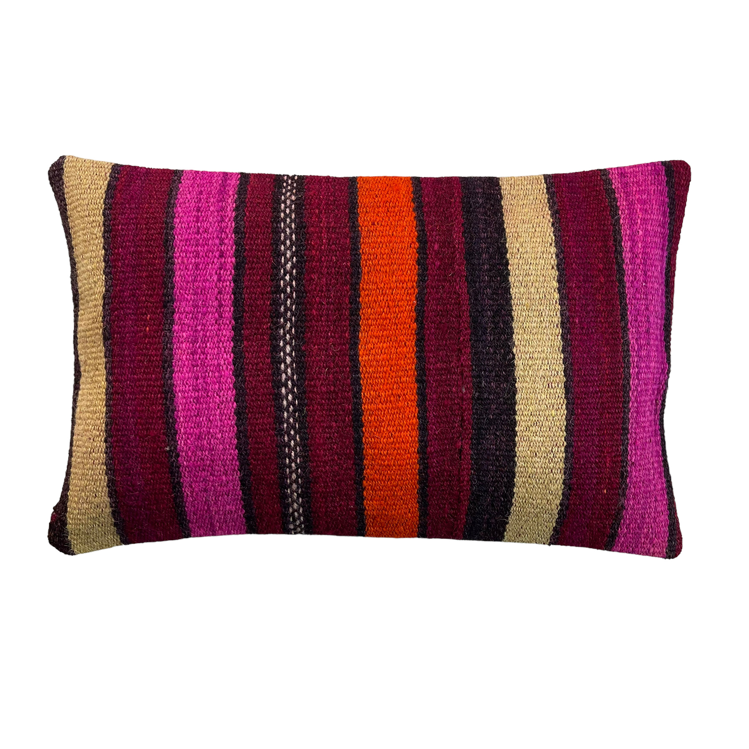 Vintage turkish handmade cushion cover , 30 x 50 cm