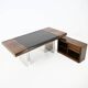 Italian desk designed by Hans Von Klier for Skipper, 1970s.
