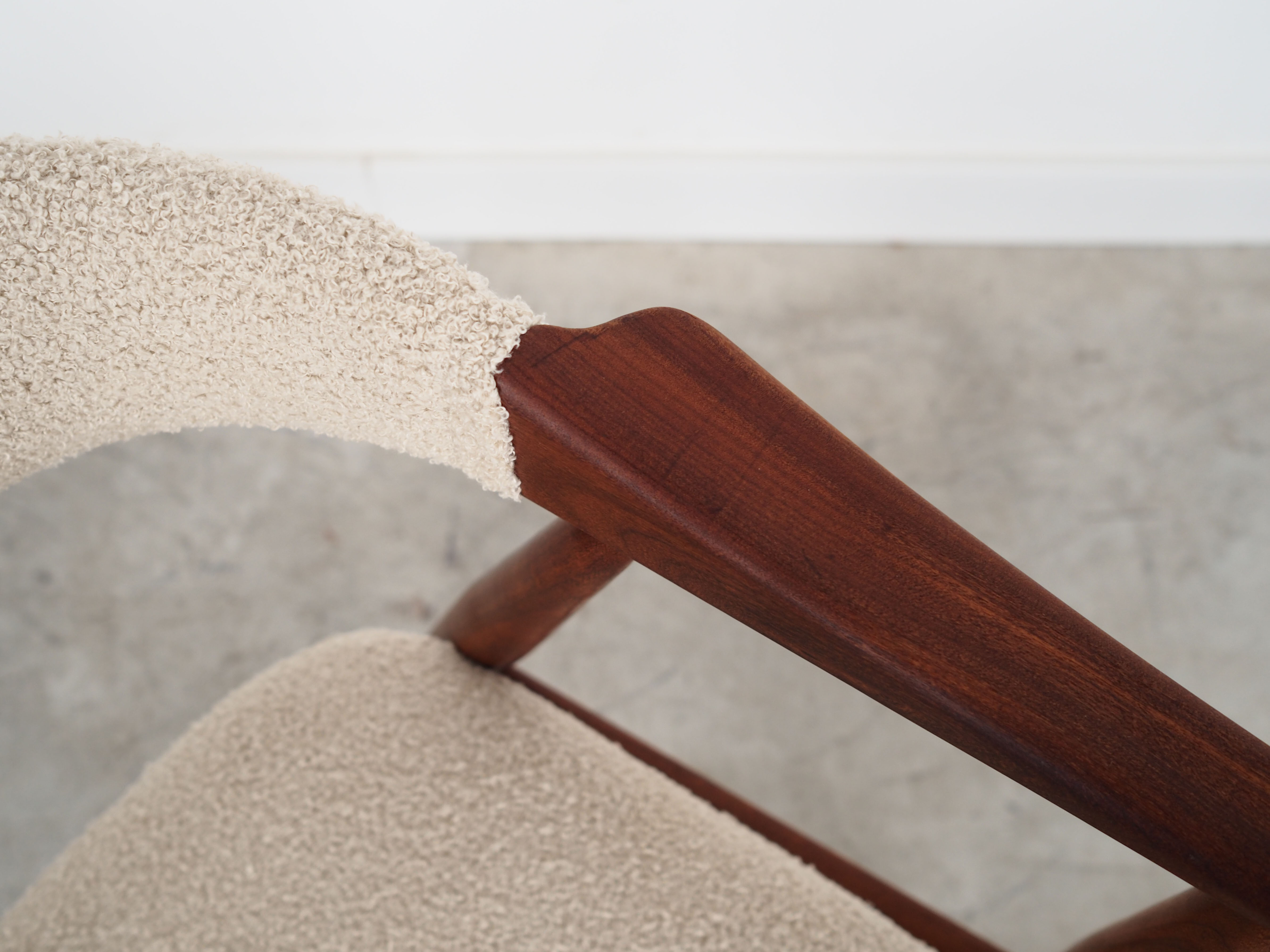 Teak chair, Danish design, 1960s, designer: Th Harlev, production: Farstrup Møbler