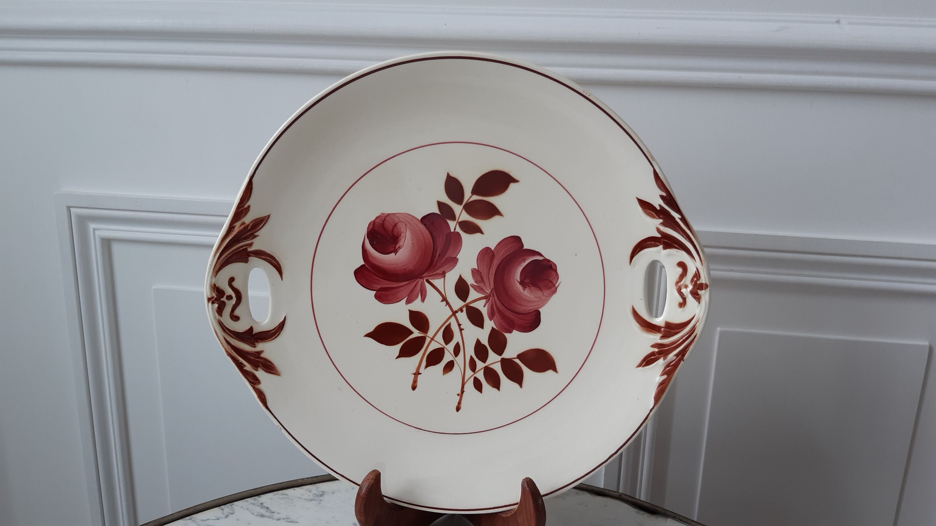 Saint-Amand cake dish model "Roubaix" 30-40s