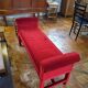 Banquette vintage en velours