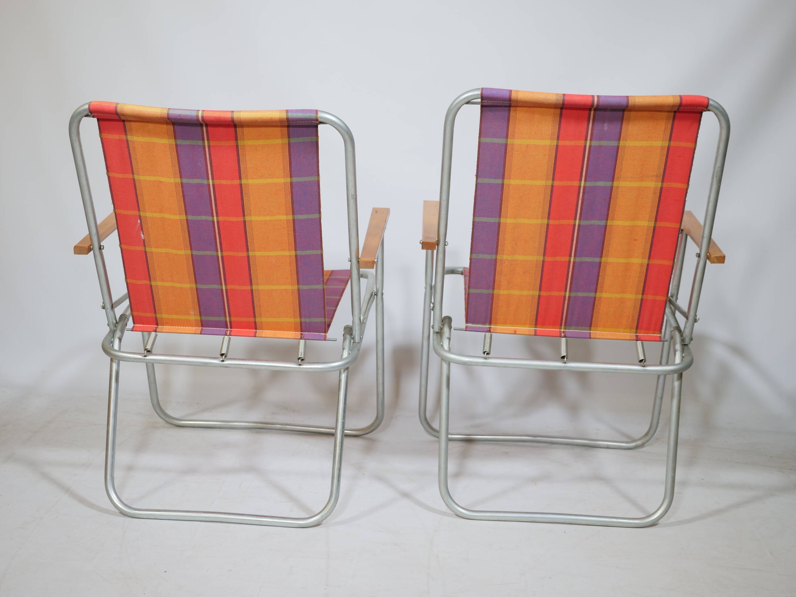 1960s Vintage Folding Camping Chairs
