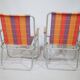 1960s Vintage Folding Camping Chairs