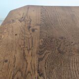 Rustic oak coffee table