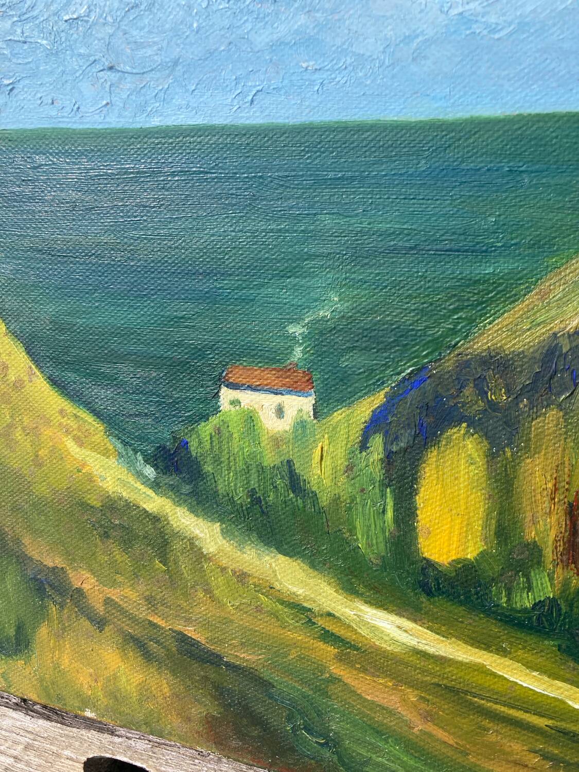 Peinture à l'huile paysage