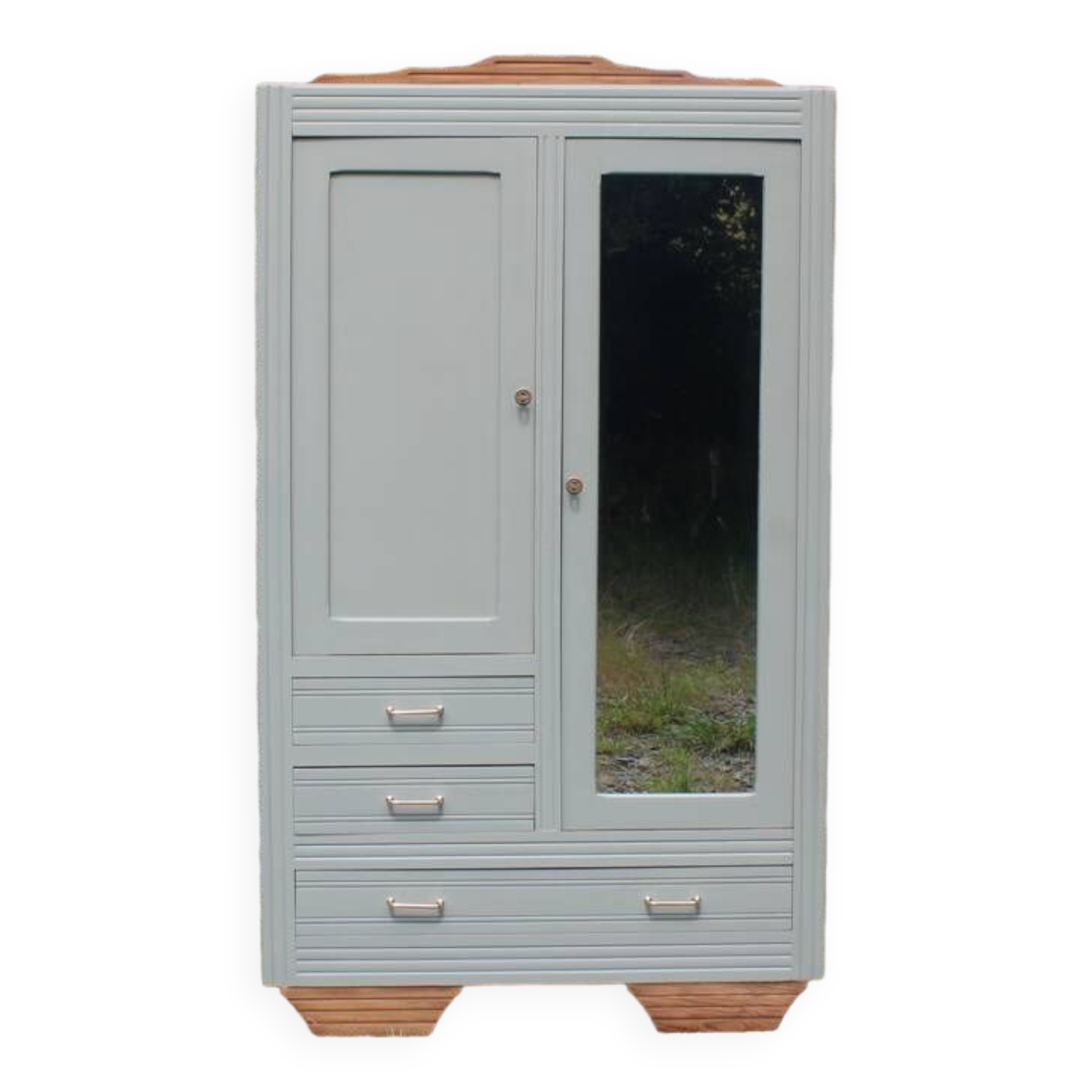 Armoire parisienne art déco vintage